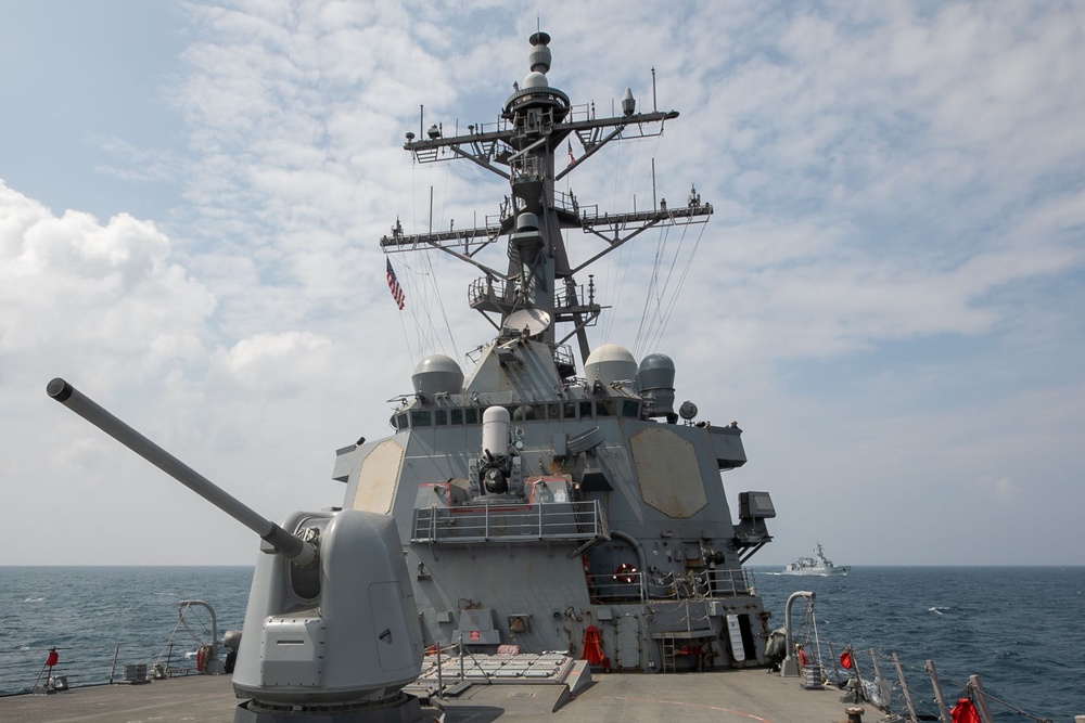 O’Kane conducts PASSEX with Pakistan Navy’s PNS Zulfiqar