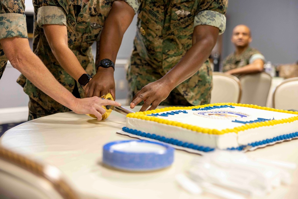 2nd Marine Logistics Group Holds Chief Petty Officer PME