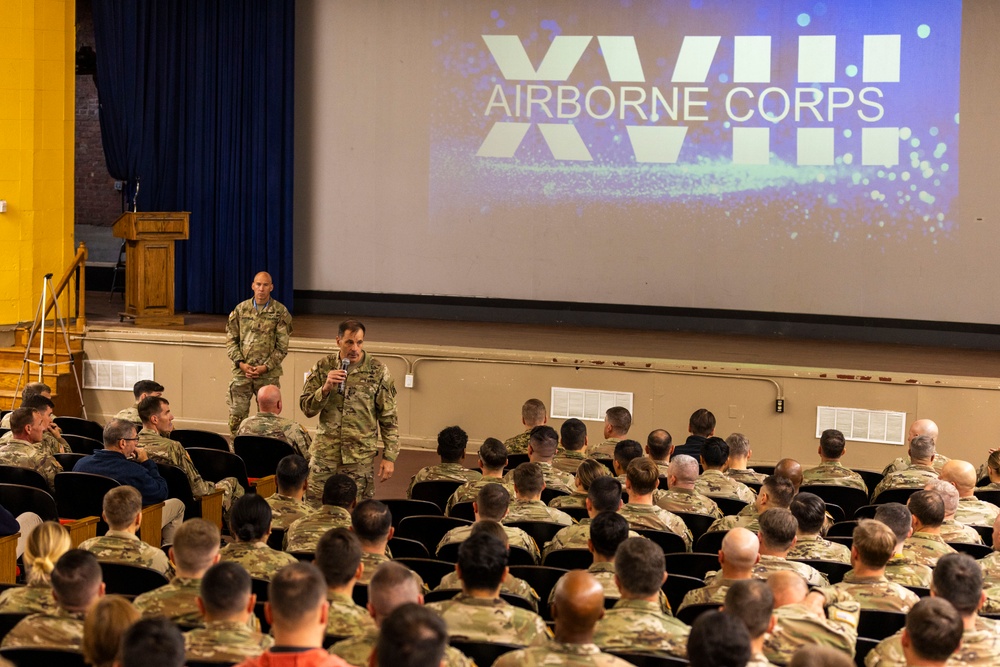 XVIII Airborne Corps: All Hands In