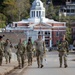 887th Engineer Company, 19th Engineer Battalion prepare to help remove debris from roads and pathways