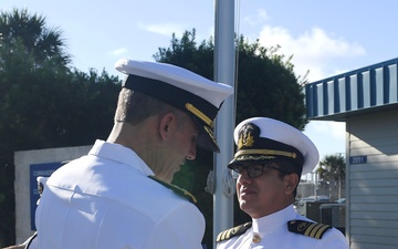 Ecuadorian IANTN Officer Awarded Navy and Marine Corps Commendation Medal