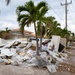 Damage and debris in Sarasota, Florida