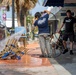 Damage and debris in Sarasota, Florida