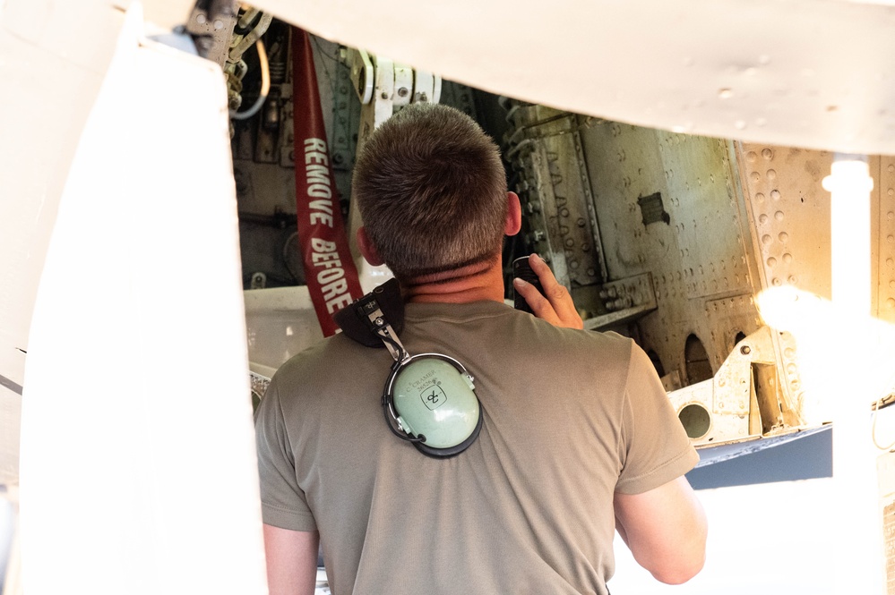 KC-135 return to MacDill AFB following relocation from Hurricane Milton