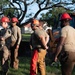 RED HORSE visits MacDill Air Force Base after Hurricane Milton