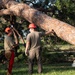 RED HORSE visits MacDill Air Force Base after Hurricane Milton