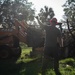 RED HORSE visits MacDill Air Force Base after Hurricane Milton