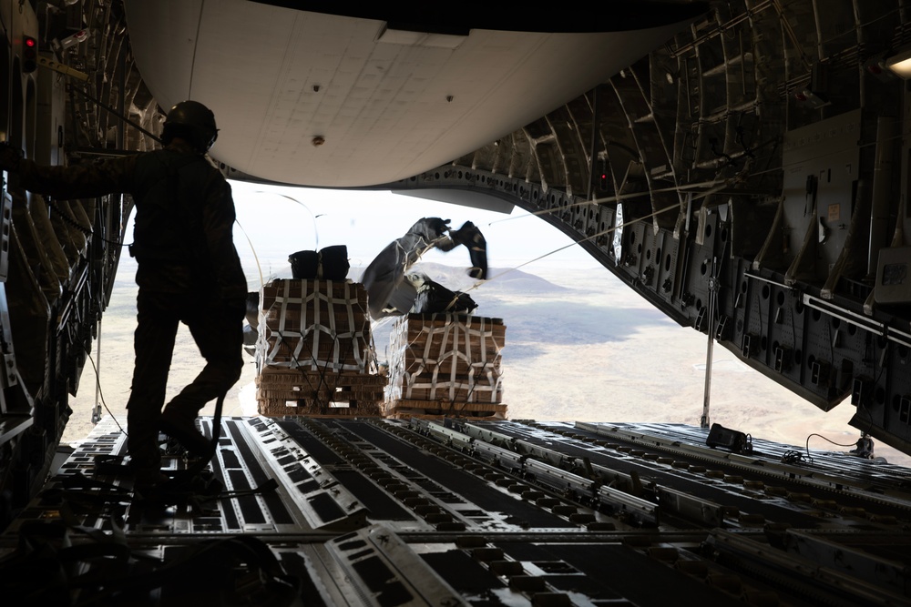 U.S. Army, Air Force, New Zealand Army demonstrate Aerial Resupply Proficiency during JPMRC 25-01