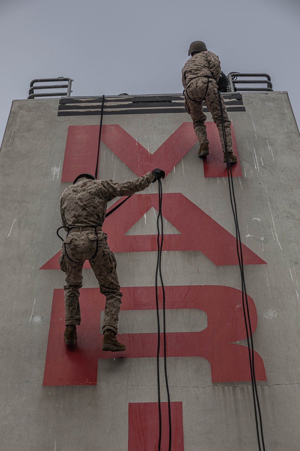 Echo Company Rappel Tower