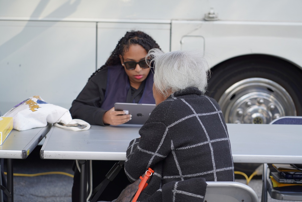 FEMA Holds A Mobile Disaster Survivor Assistance Event in Laurens, South Carolina