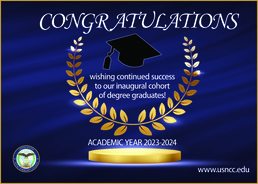USNCC Celebrates First Cohort of Associate Degree Graduates