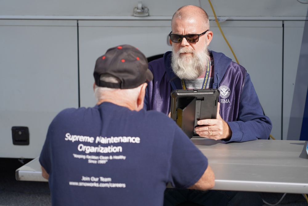 FEMA Holds A Mobile Disaster Survivor Assistance Event in Laurens, South Carolina