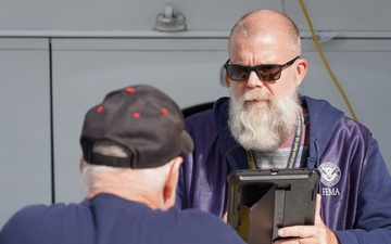 FEMA Holds A Mobile Disaster Survivor Assistance Event in Laurens, South Carolina