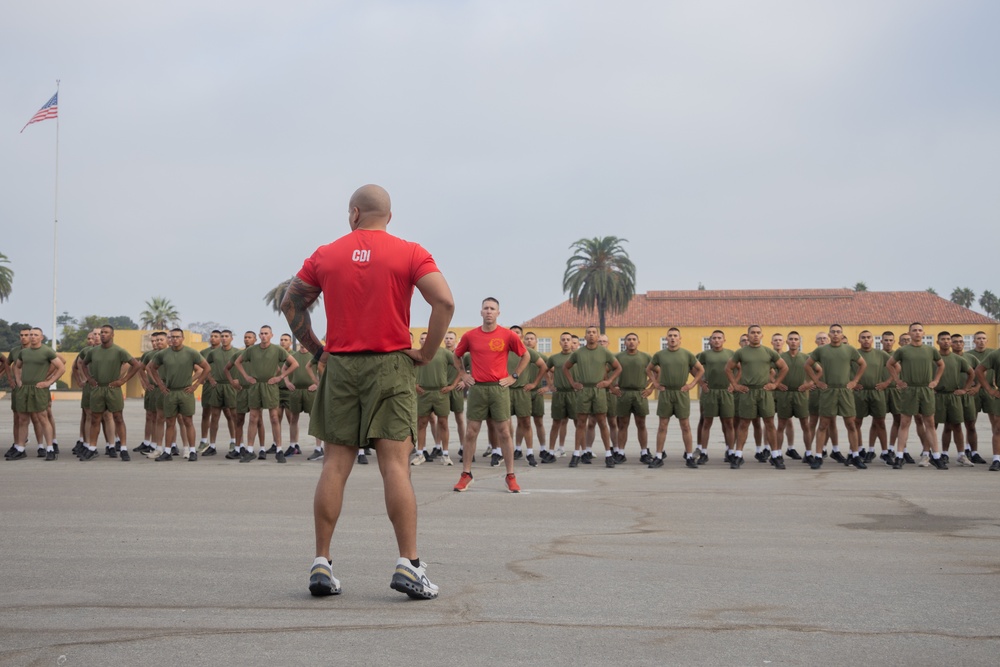 Bravo Company Motivational Run