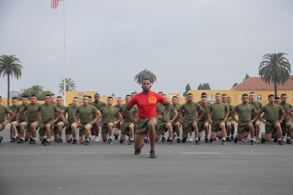 Bravo Company Motivational Run