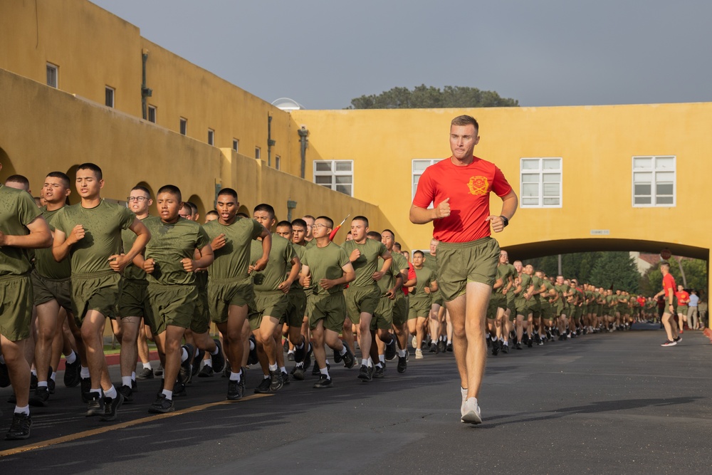 Bravo Company Motivational Run