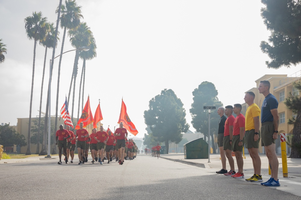 Bravo Company Motivational Run