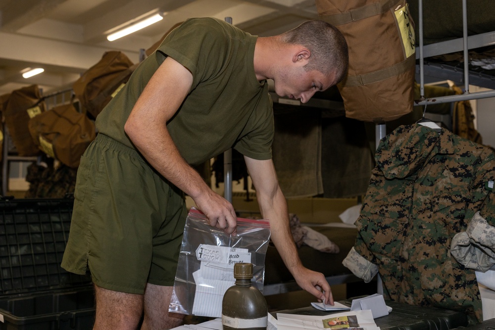 Fox Company Senior Drill Instructor and Square Away Time