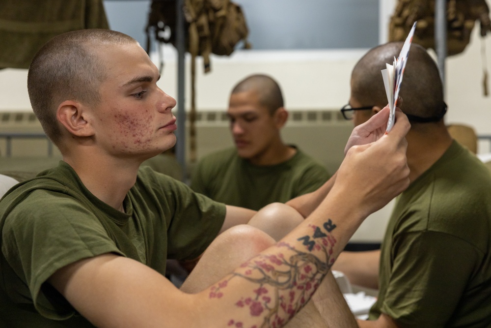 Fox Company Senior Drill Instructor and Square Away Time