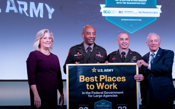 Army Civilian Showcase Celebrates Top 5 Best Places to Work in the Army