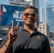 Staff Sgt. Chandler performs God Bless America at PETCO Park Stadium