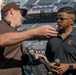 Staff Sgt. Chandler performs God Bless America at PETCO Park Stadium