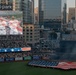 Staff Sgt. Chandler performs God Bless America at PETCO Park Stadium