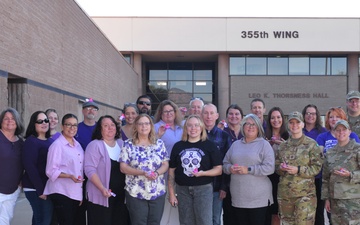 Domestic Violence Awareness Month Group photo