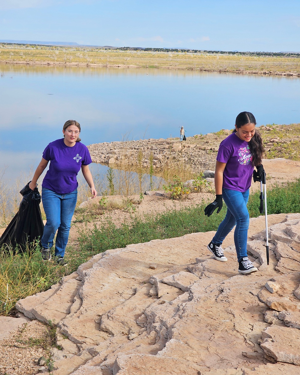 Volunteers help improve USACE-Albuquerque District lakes on National Public Lands Day