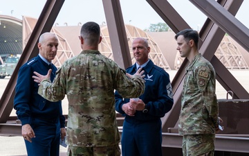 CSAF, CMSAF visit Korea