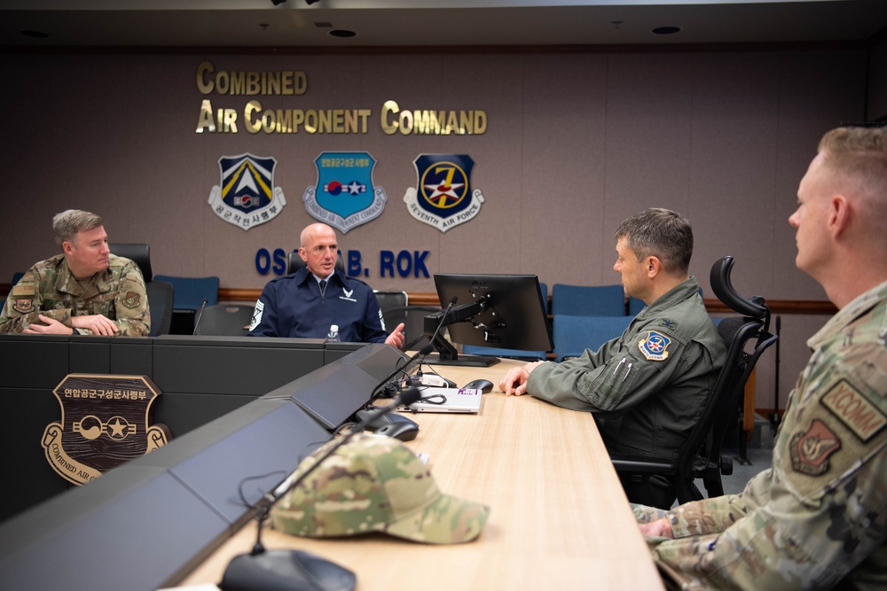 CSAF, CMSAF visit Korea