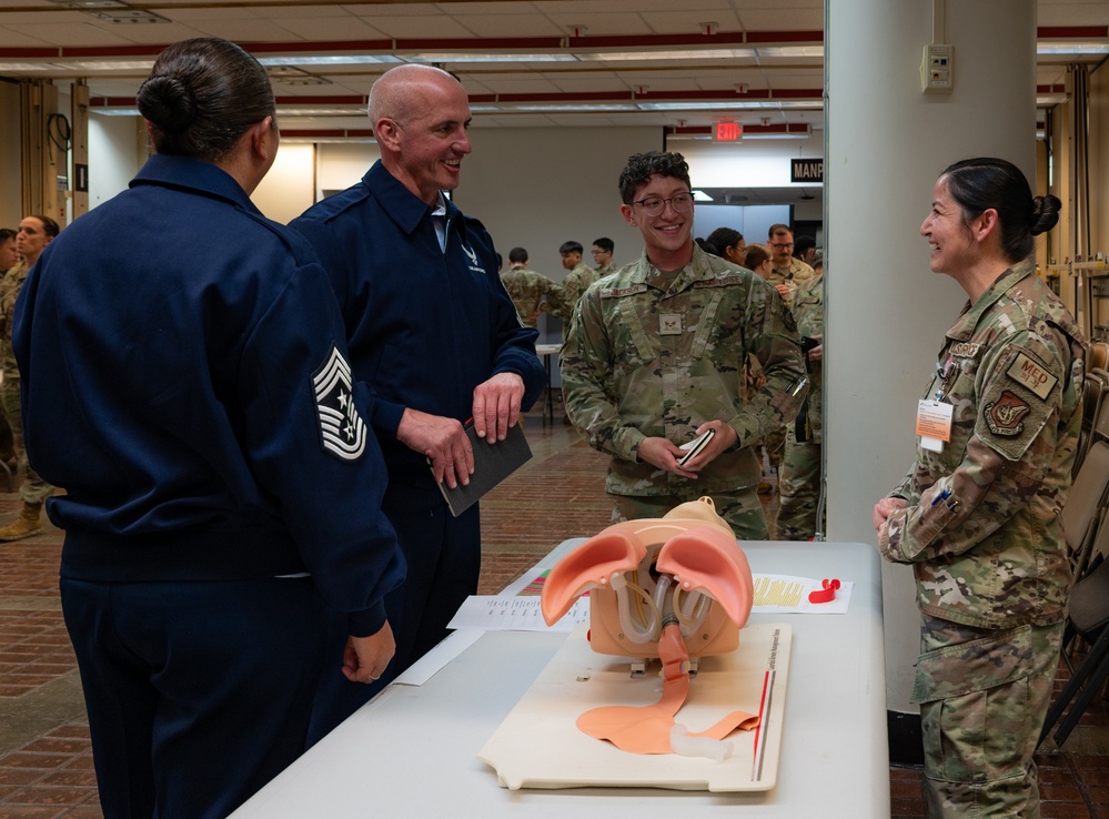 CMSAF visits 51st FW