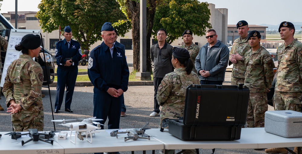 CMSAF visits 51st FW