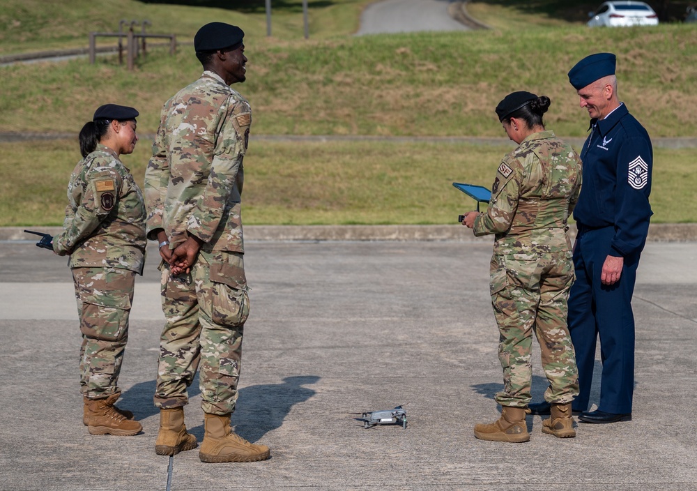 CMSAF visits 51st FW