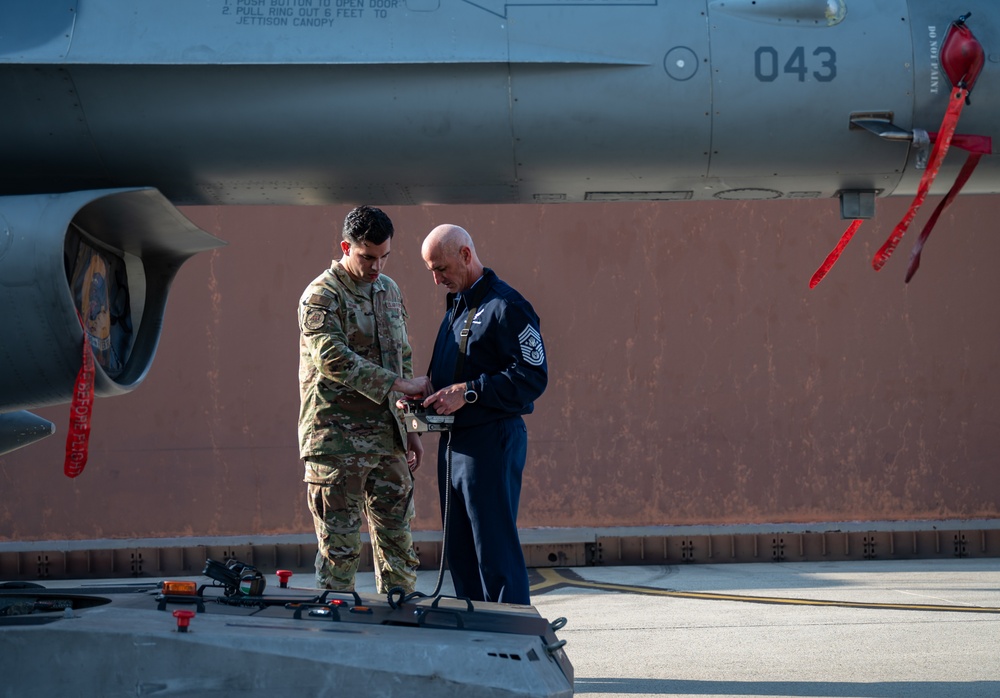 CMSAF visits 51st FW