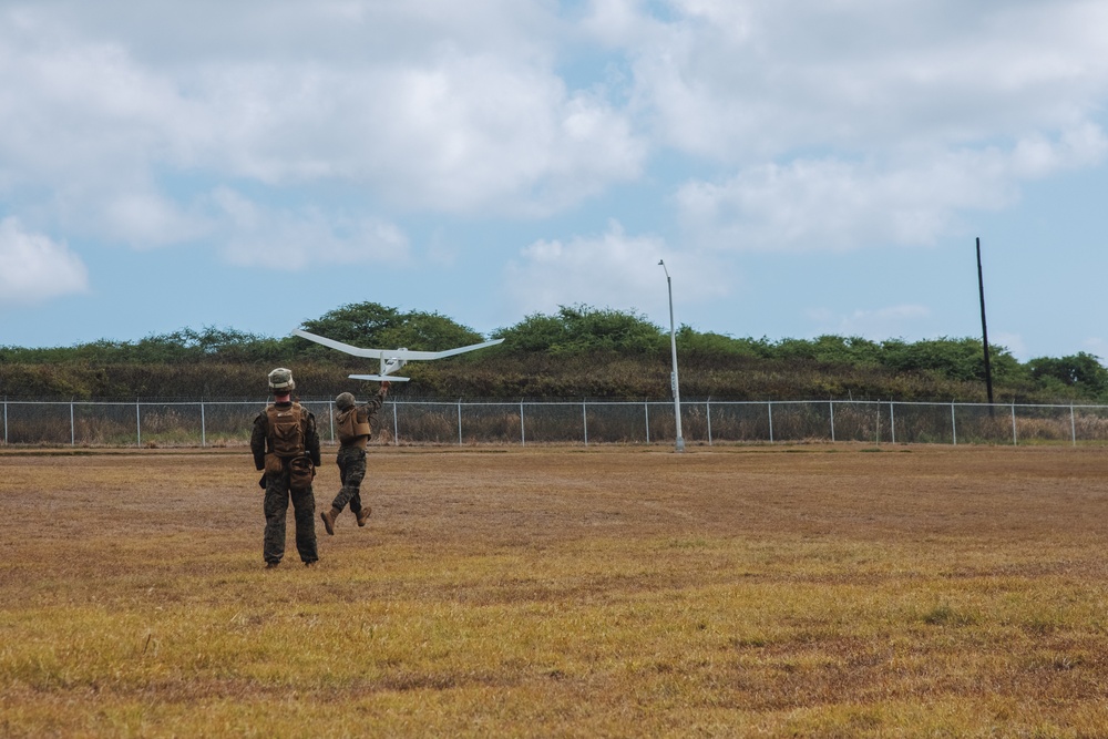 3d MLR conducts flight operations with RQ20-B Puma on MCBH