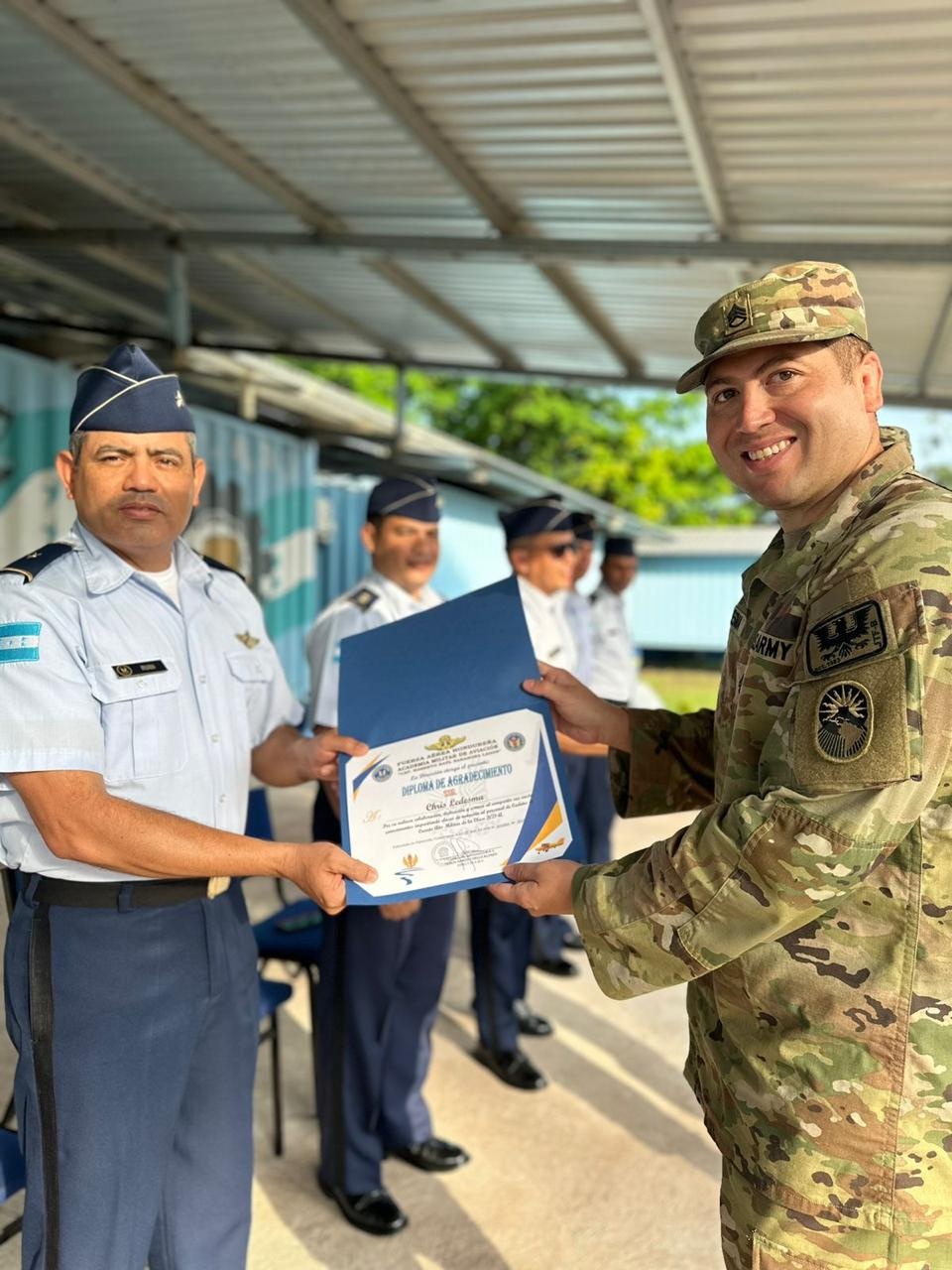 Honduran Forces Combat Swim Training