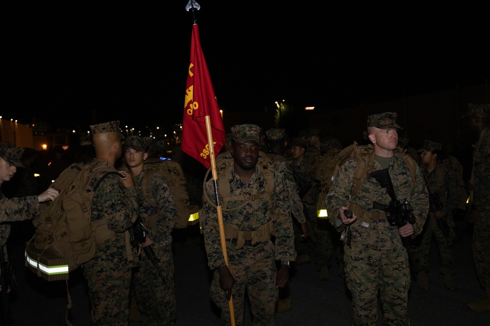 3rd Sustainment Group (Experimental) Conducts Unit Hike