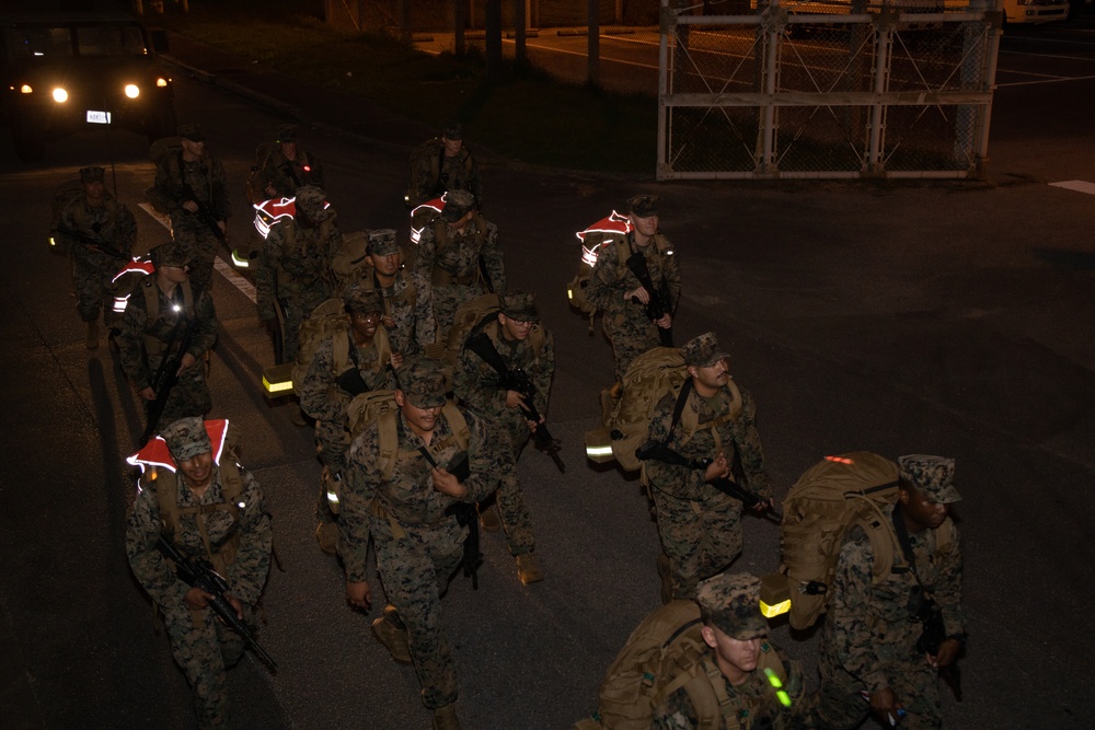 3rd Sustainment Group (Experimental) Conducts Unit Hike