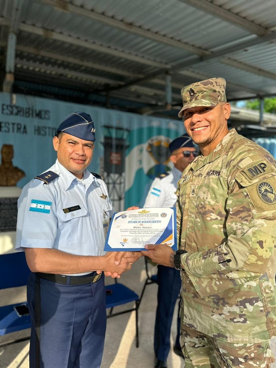 Honduran Forces Combat Swim Training