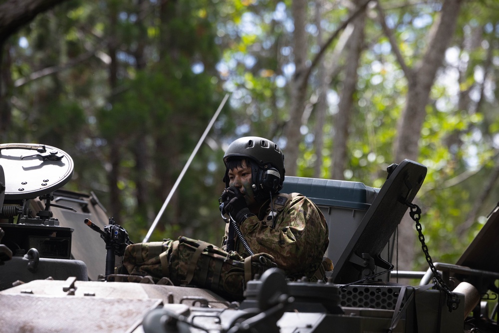 U.S. Army trains alongside JGSD during JPMRC 25-01