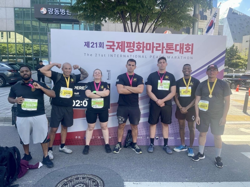 Air Defenders Shine at the Gangnam International Peace Marathon
