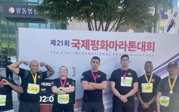 Air Defenders Shine at the Gangnam International Peace Marathon
