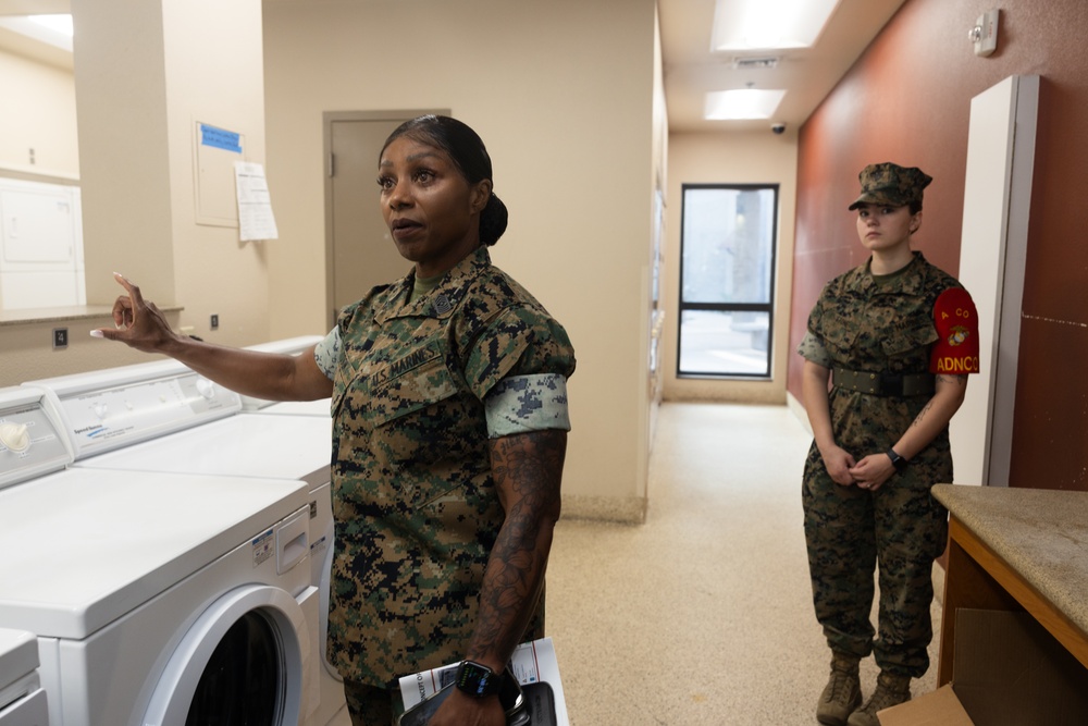 MCB Camp Pendleton Commanding General Tours Barracks