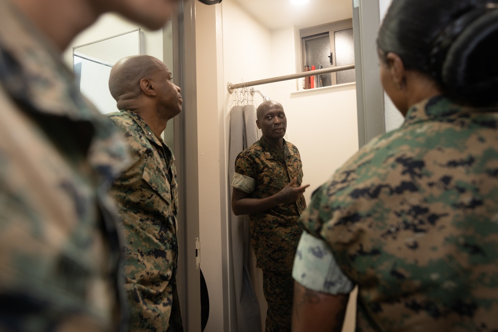 MCB Camp Pendleton Commanding General Tours Barracks