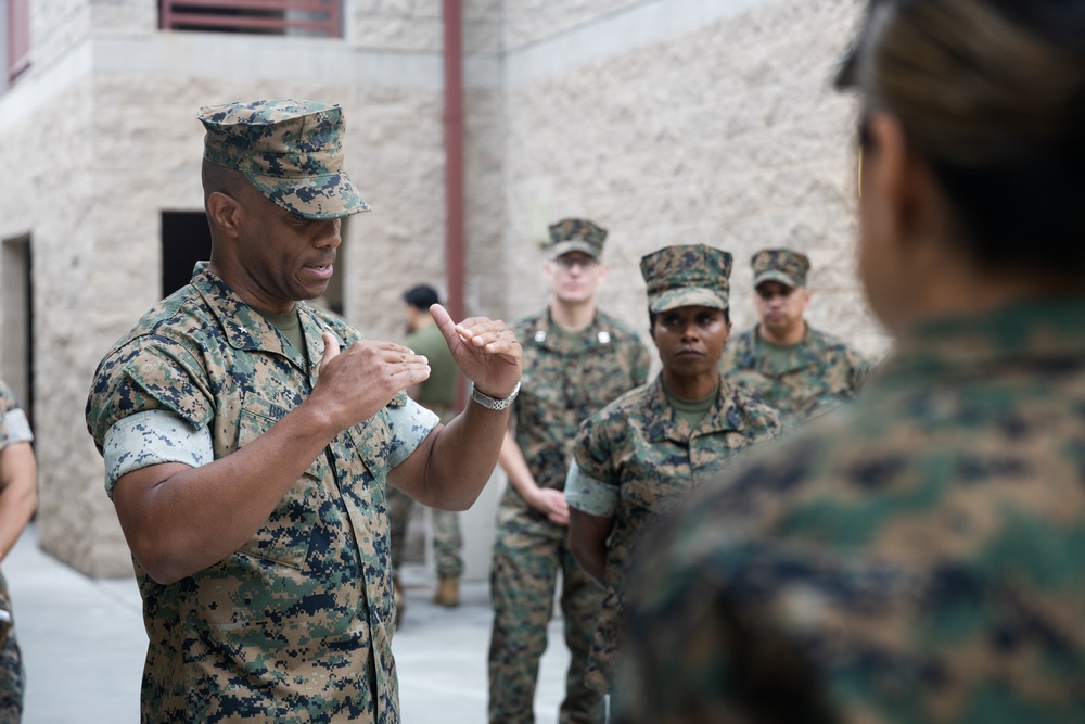 MCB Camp Pendleton Commanding General Tours Barracks