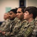 Eighth Army Commanding General addresses DINFOS student boy