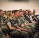 Eighth Army Commanding General addresses DINFOS student boy