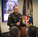 Eighth Army Commanding General addresses DINFOS student boy