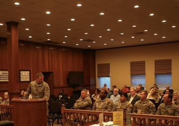 Recognition of 194th Engineer Brigade Soldiers at the Sullivan County Court House in Tennessee